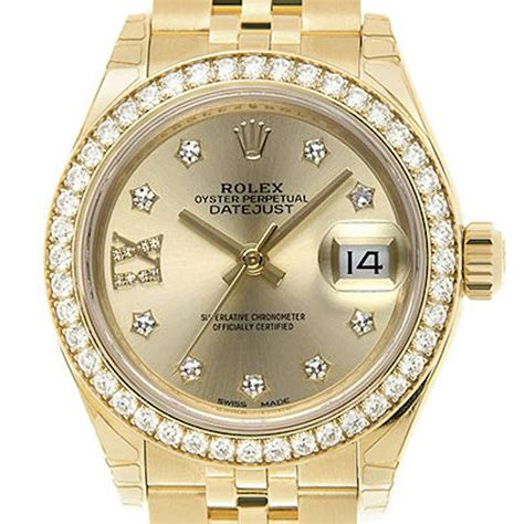 damenuhren gold silber rolex neu|lady datejust Rolex watch.